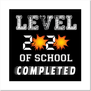 Level 2020 of School Completed Posters and Art